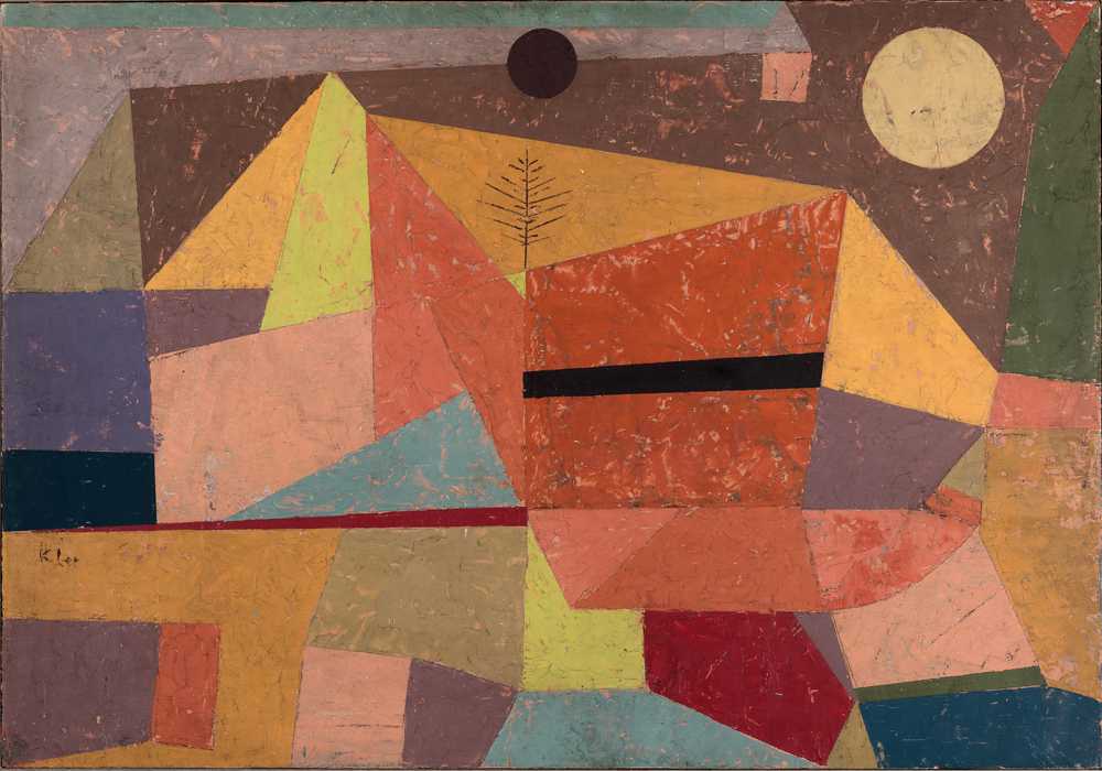 Joyful Mountain Landscape (1929) - Paul Klee