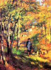 Jules le Coeur and his dogs - Renoir