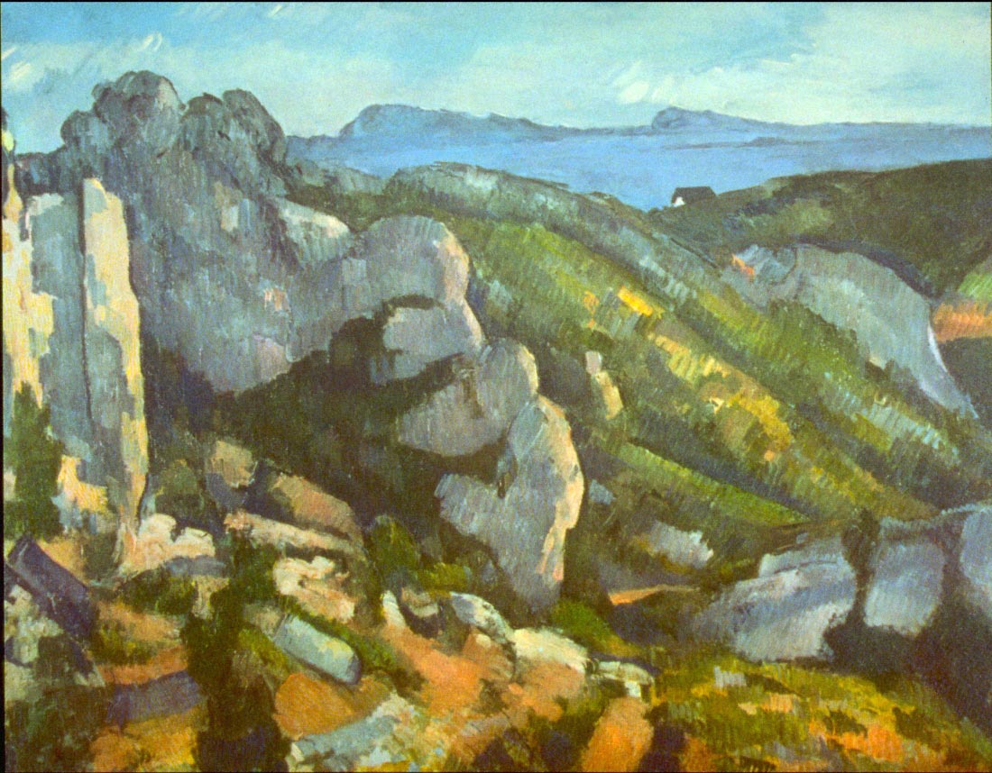 L Estaque - Cezanne