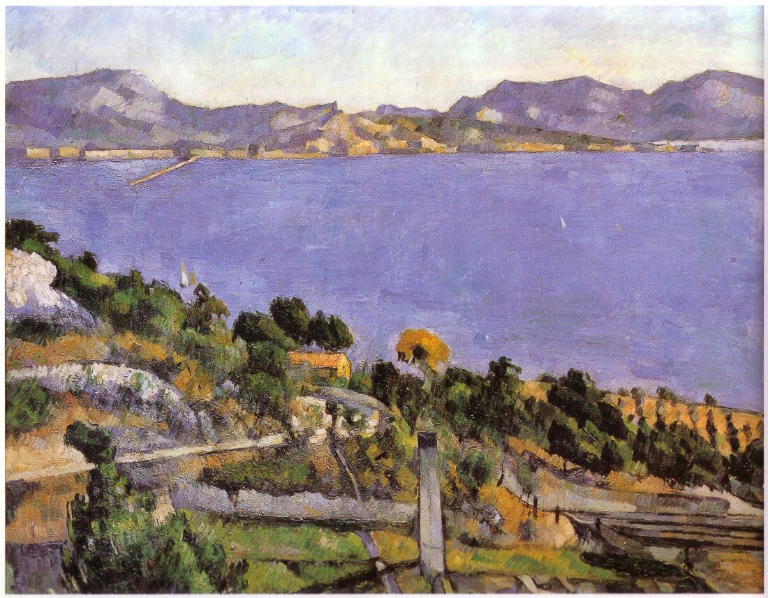 L Estaque vue du golfe de Marseille 1878 - Cezanne