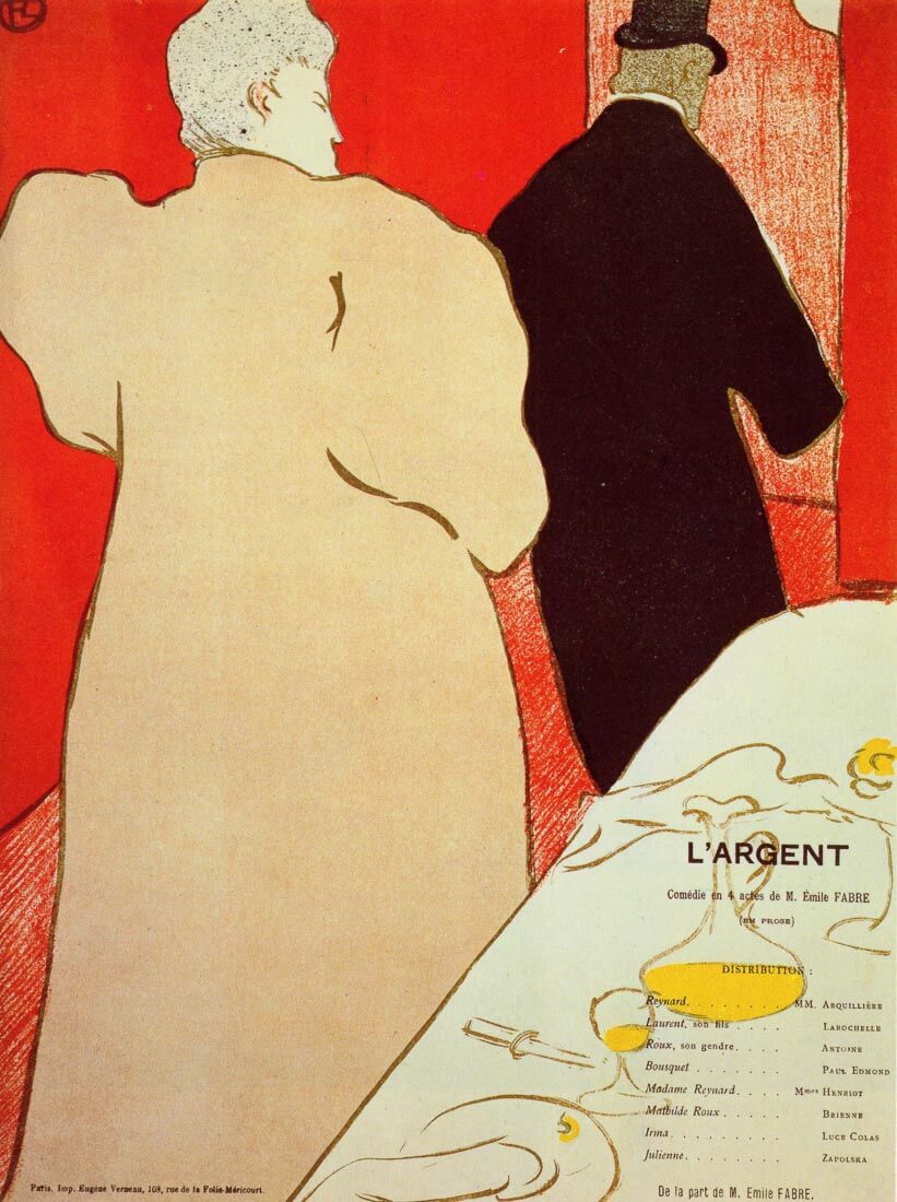 LArgent - Toulouse-Lautrec