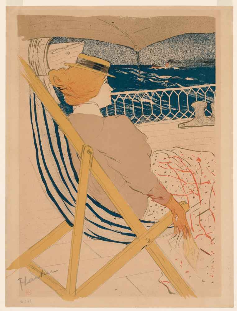 La Passagere du 54 - Henri de Toulouse-Lautrec
