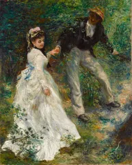 La Promenade - Auguste Renoir