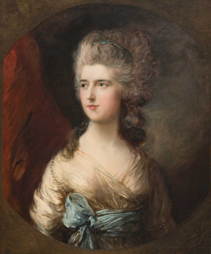 Lady Anna Horatia Waldegrave (ca. 1783) - Thomas Gainsborough