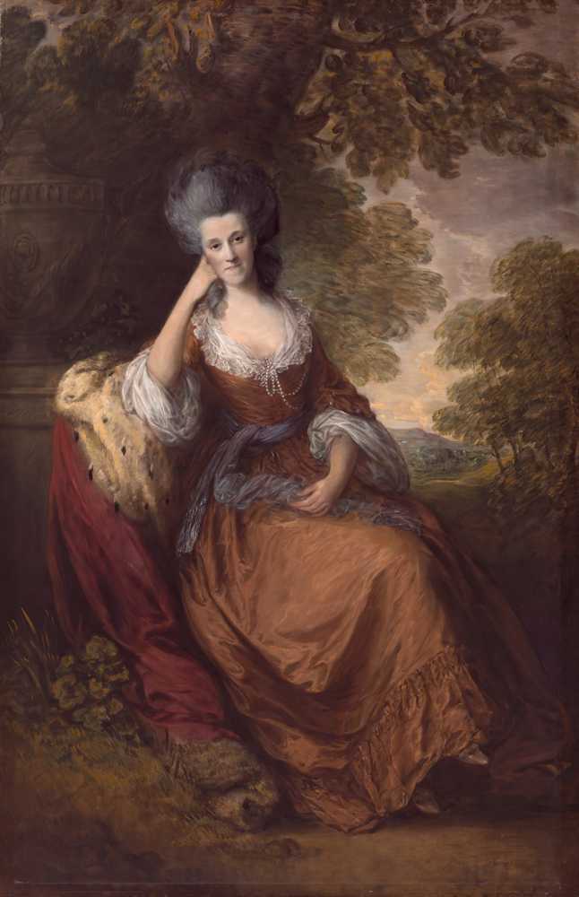 Lady Anne Hamilton (ca. 1778) - Thomas Gainsborough