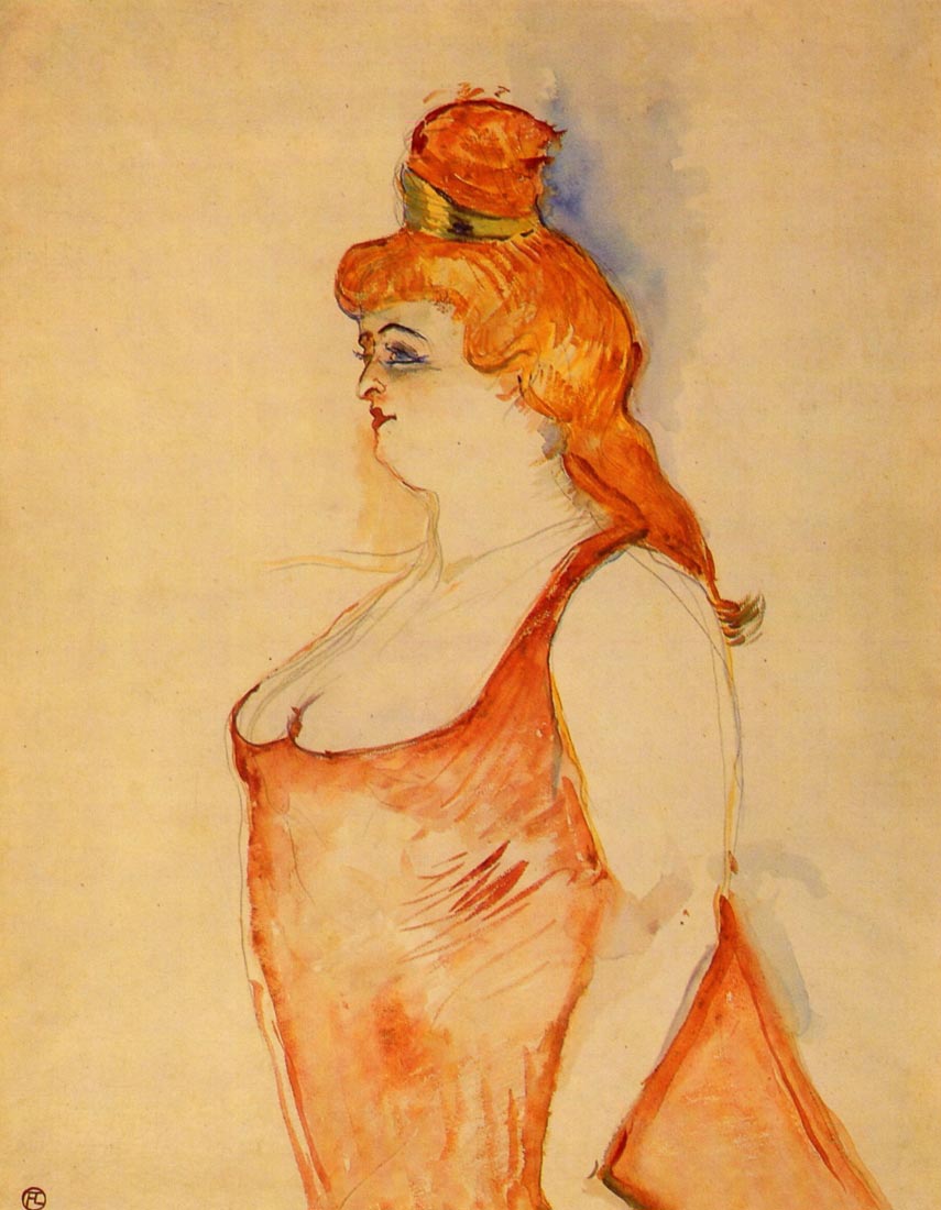 Lady Cocyte - Toulouse-Lautrec