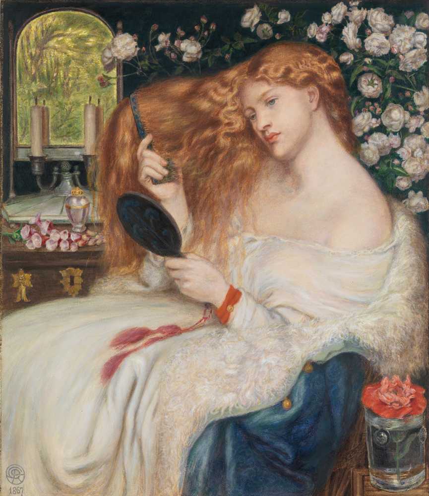 Lady Lilith (1867) - Dante Gabriel Rossetti