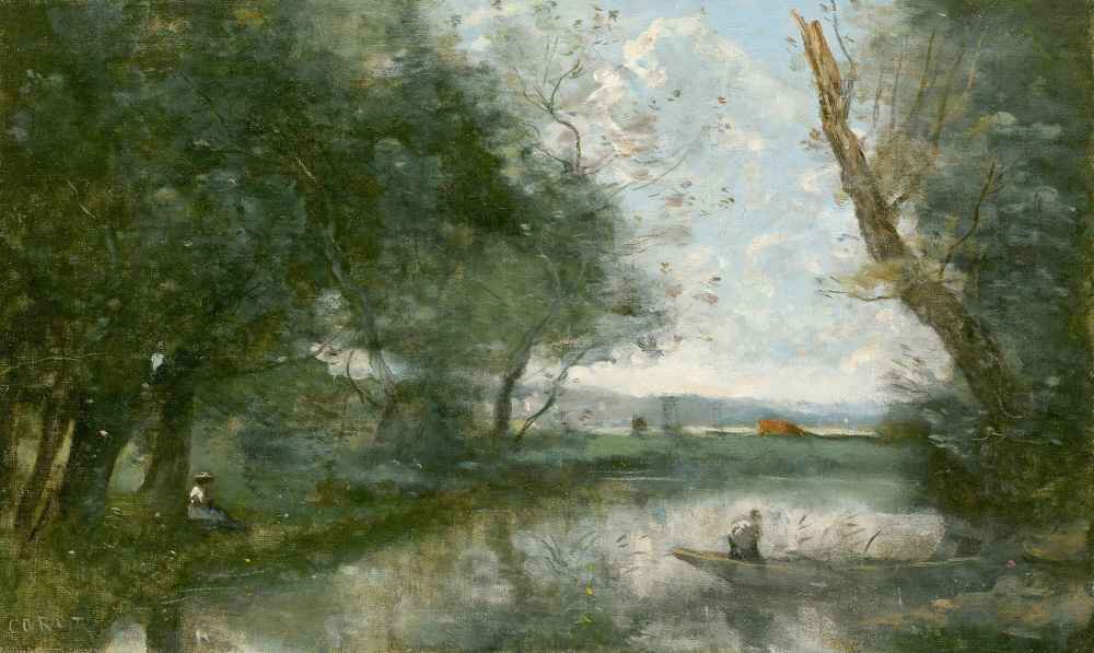 Landscape - Jean Baptiste Camille Corot