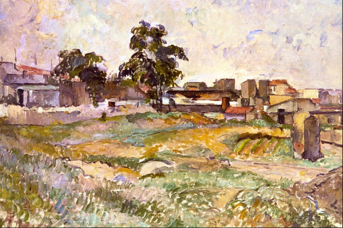 Landscape in Provence - Cezanne
