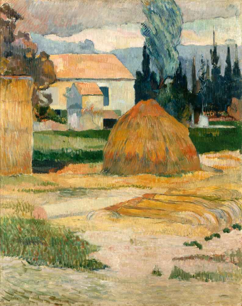 Landscape near Arles - Paul Gauguin