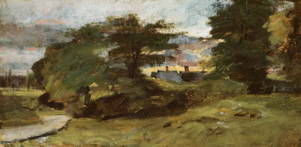 Landscape with Cottages - John Constable