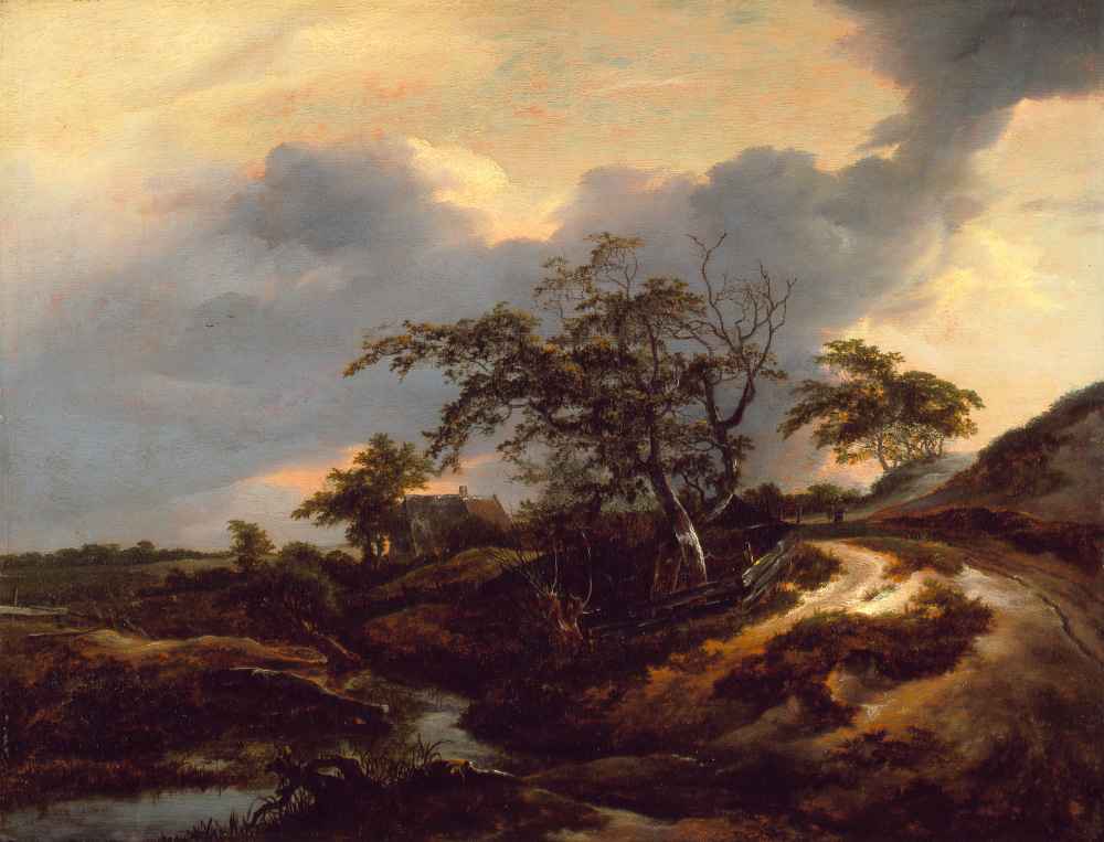Landscape with Dunes - Jacob van Ruisdael