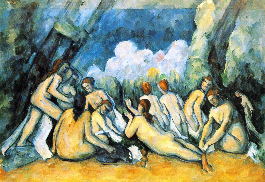 Large Bathers - Cezanne