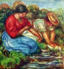 Laundresses 1 - Renoir
