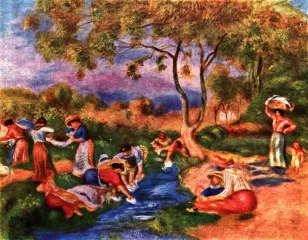 Laundresses - Renoir