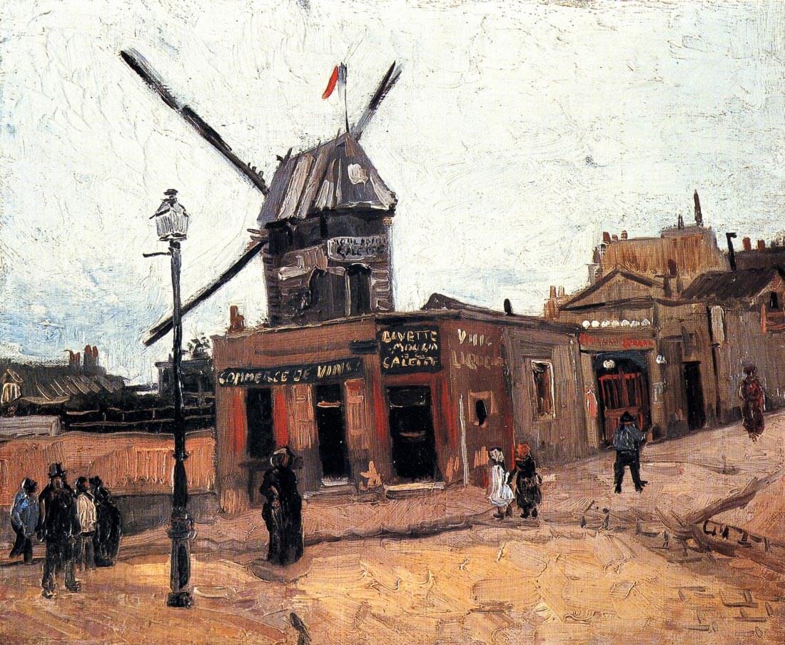 Le Moulin de la Galette - Van Gogh