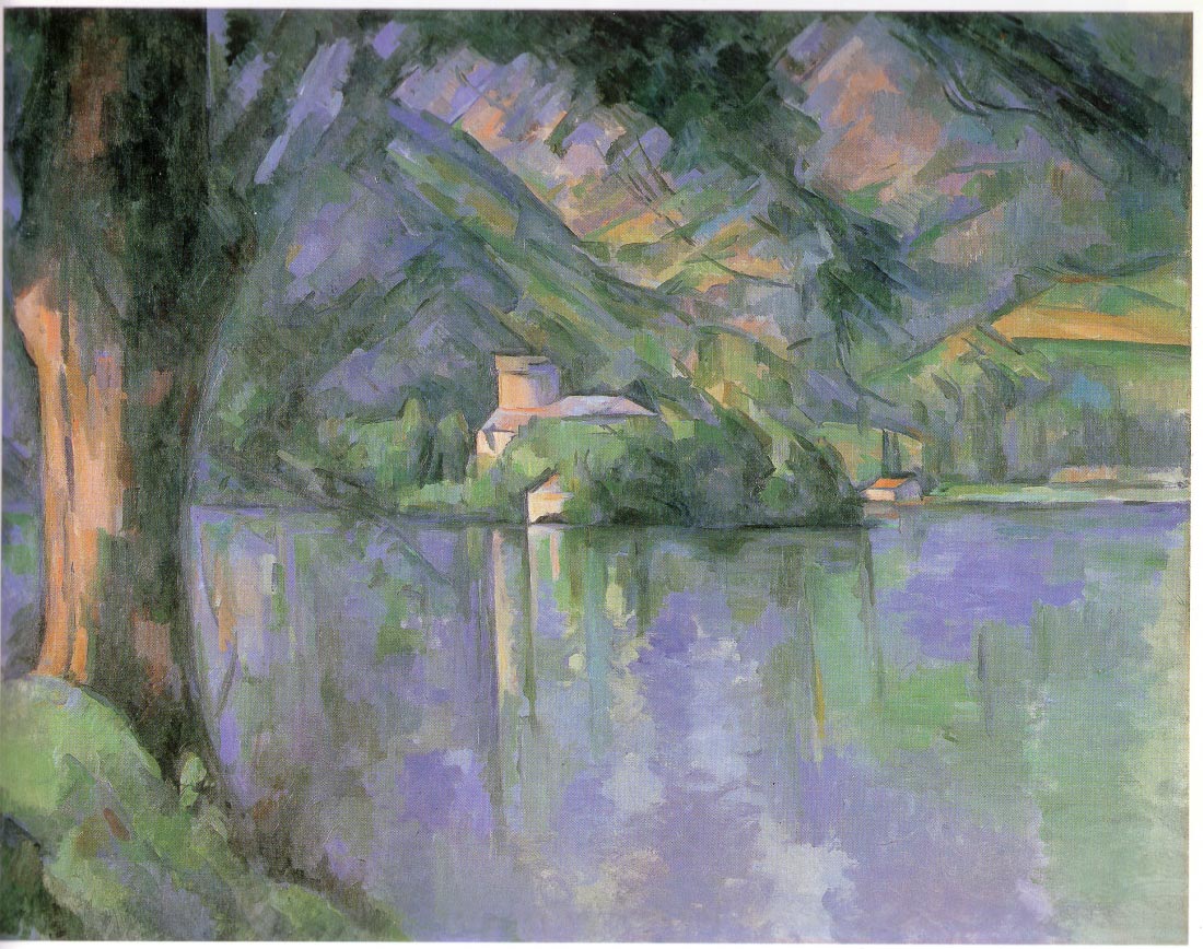 Le lac d Annecy 1896 - Cezanne