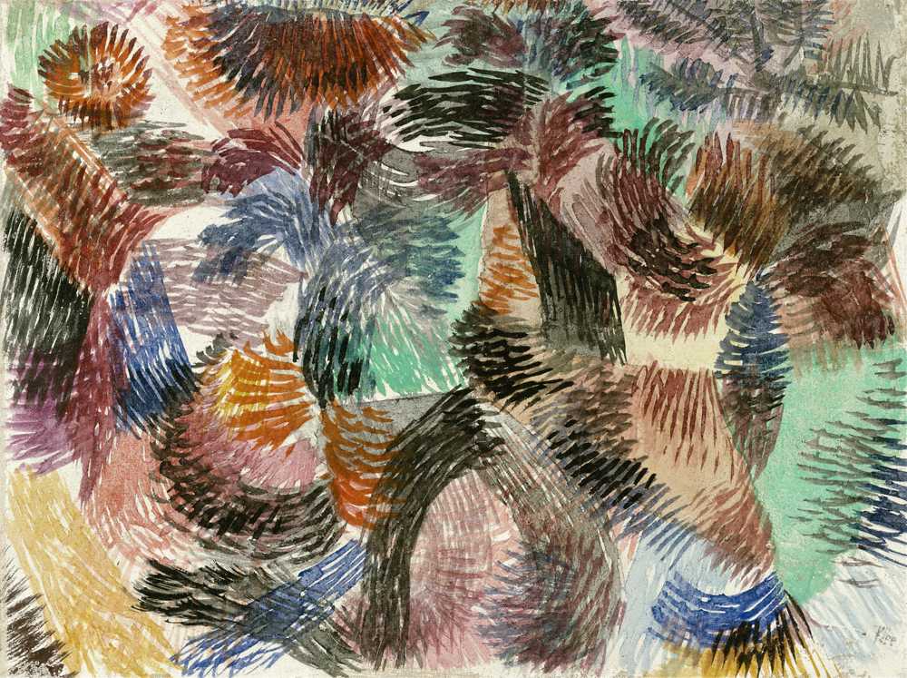 Libido of the Forest (1917) - Paul Klee