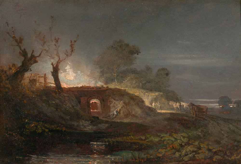 Limekiln at Coalbrookdale - Joseph Mallord William Turner