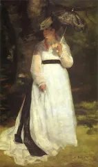 Lise with an umbrella - Renoir