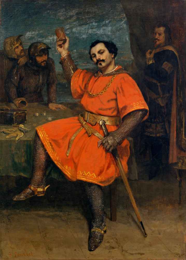 Louis Gueymard (1822–1880) as Robert le Diable - Gustave Courbet