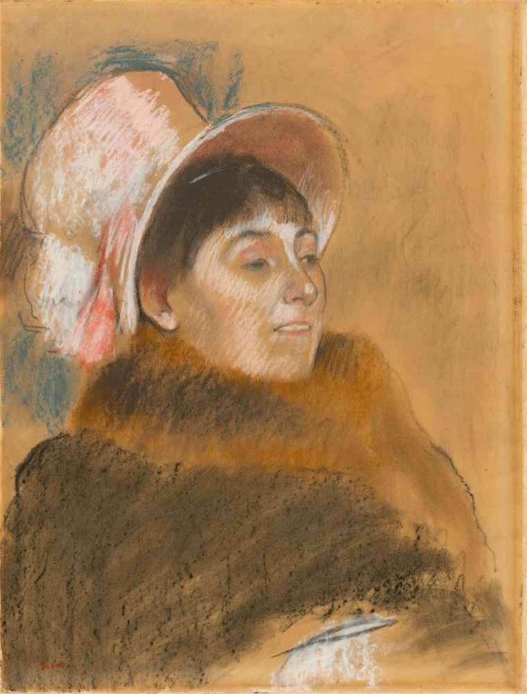 Madame Dietz-Monnin - Edgar Degas