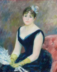 Madame Leon Clapisson - Auguste Renoir