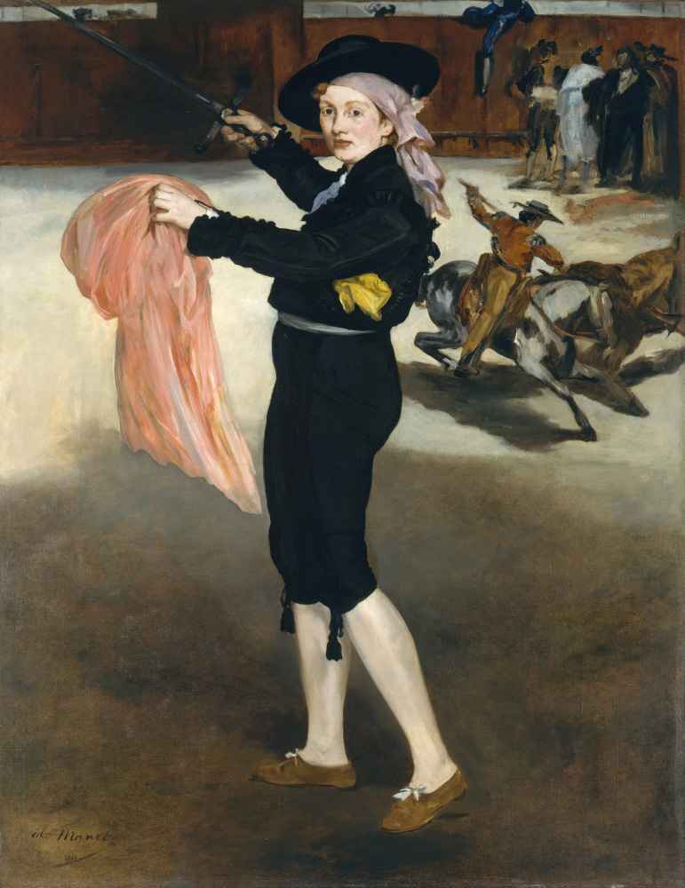Mademoiselle V. . . in the Costume of an Espada - Edouard Manet