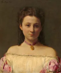 Mademoiselle de Fitz-James - Henri Fantin-Latour