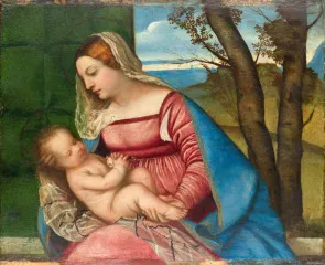Madonna and Child 2 - Tycjan