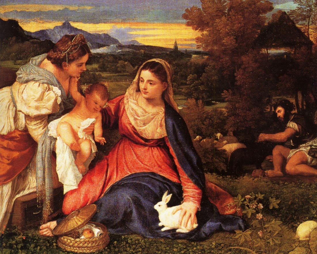 Madonna and child - Titian