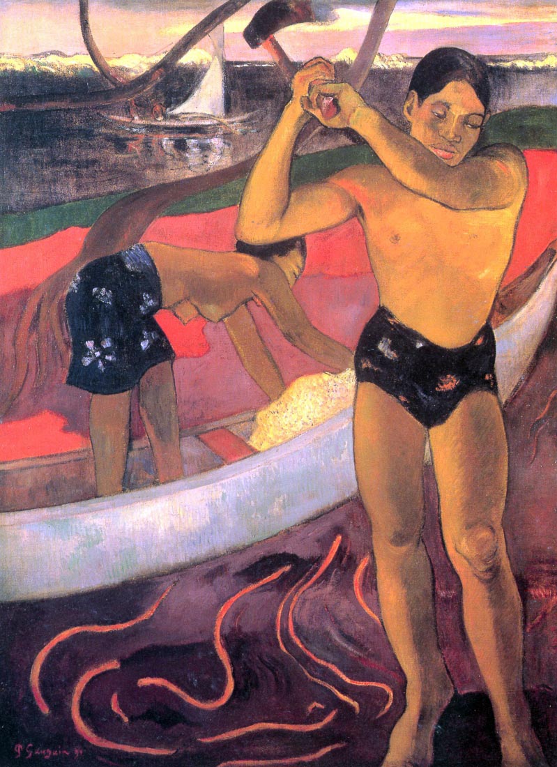 Man with Ax - Gauguin