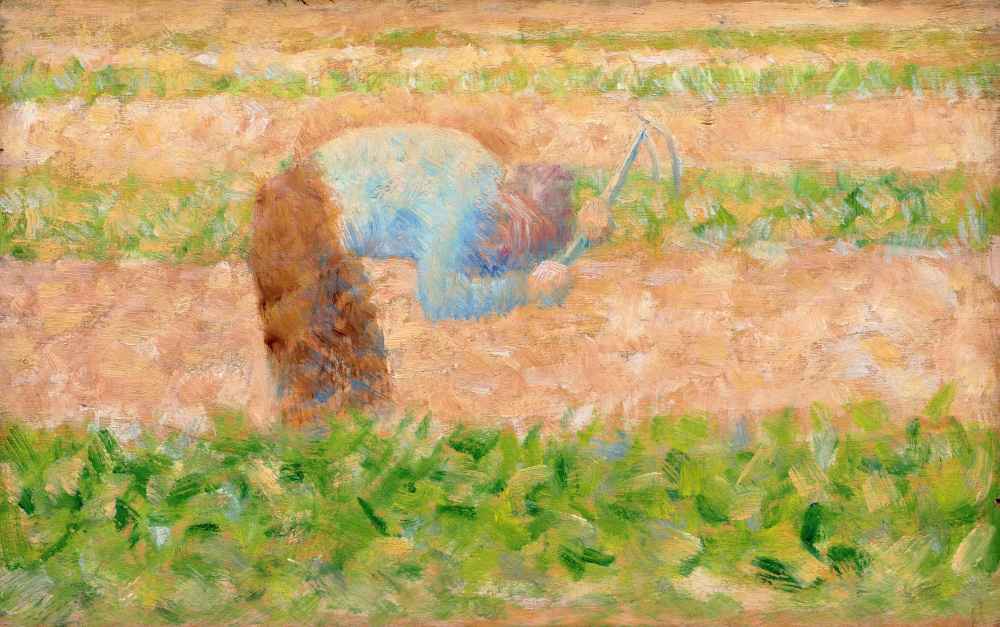 Man with a Hoe - Georges Seurat