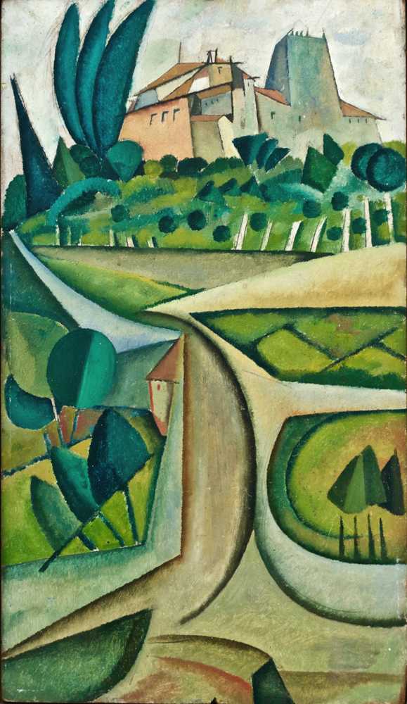 Manhufe Landscape (c.1912-1913) - Amadeo de Souza-Cardoso