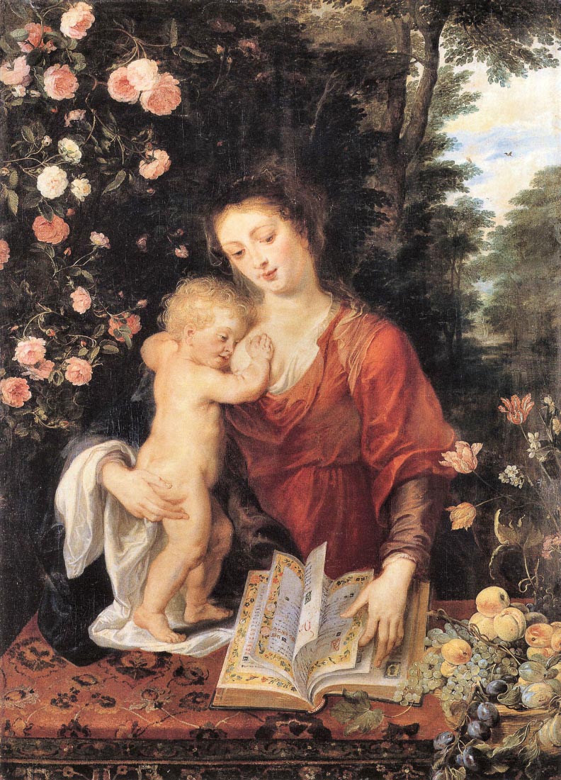 Mary with child - Rubens