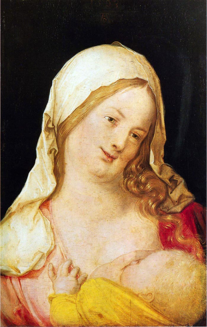 Mary with the child - Durer