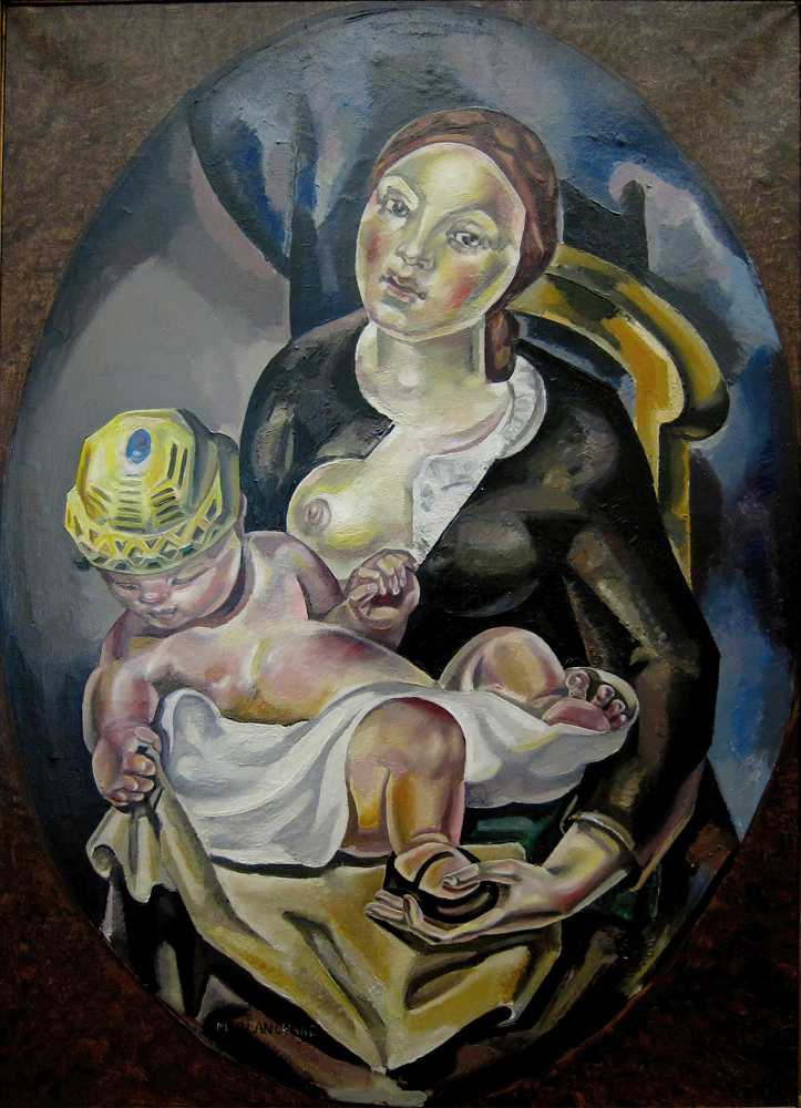 Maternity (1924) - Maria Blanchard