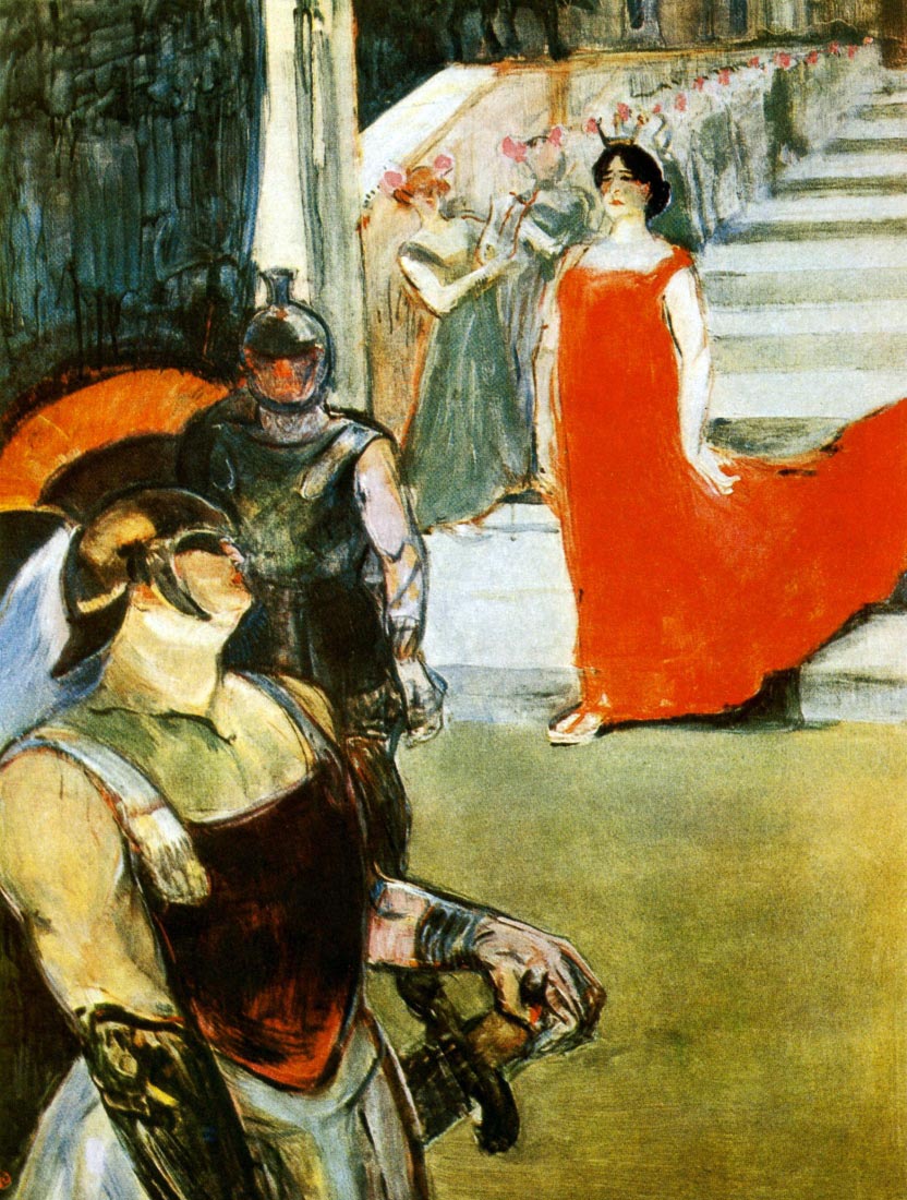 Messalina Descending - Toulouse-Lautrec