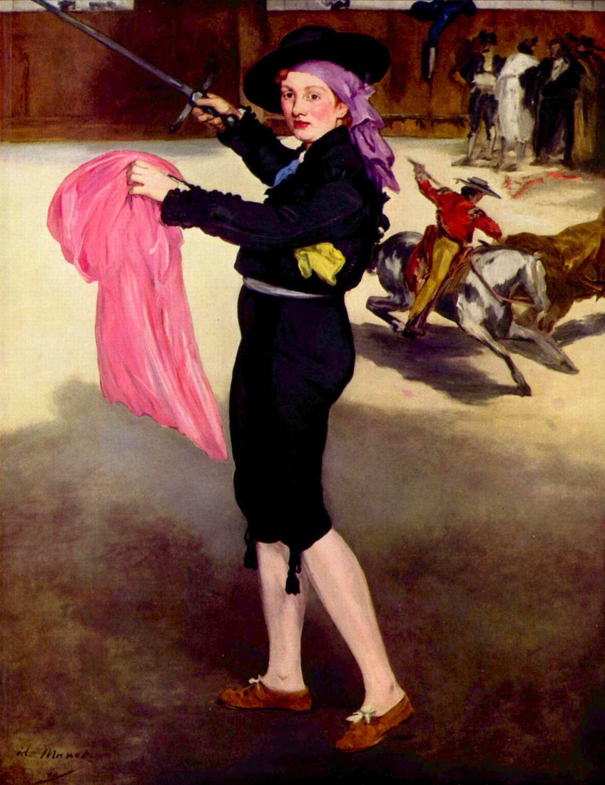 Mlle. Victorine in the Costume of a Matador - Manet
