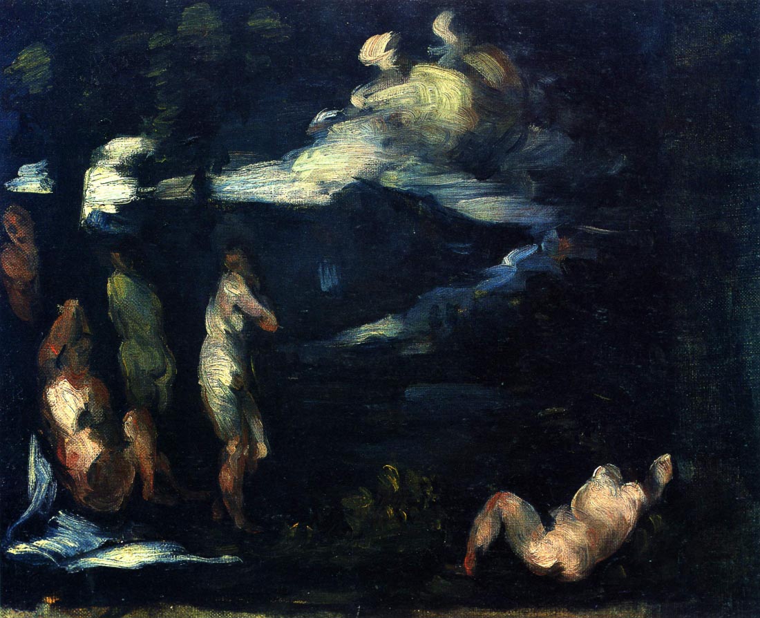 More Bathers - Cezanne