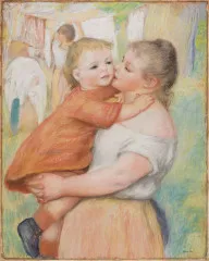 Mother and Child 2 - Auguste Renoir