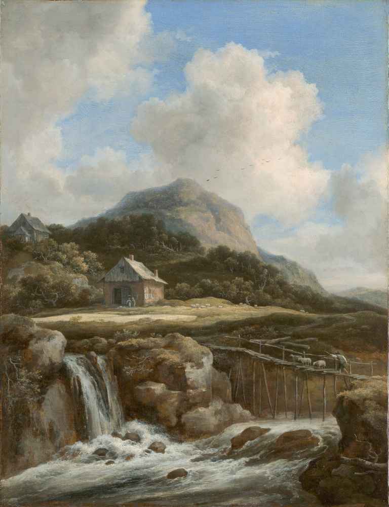 Mountain Torrent - Jacob van Ruisdael