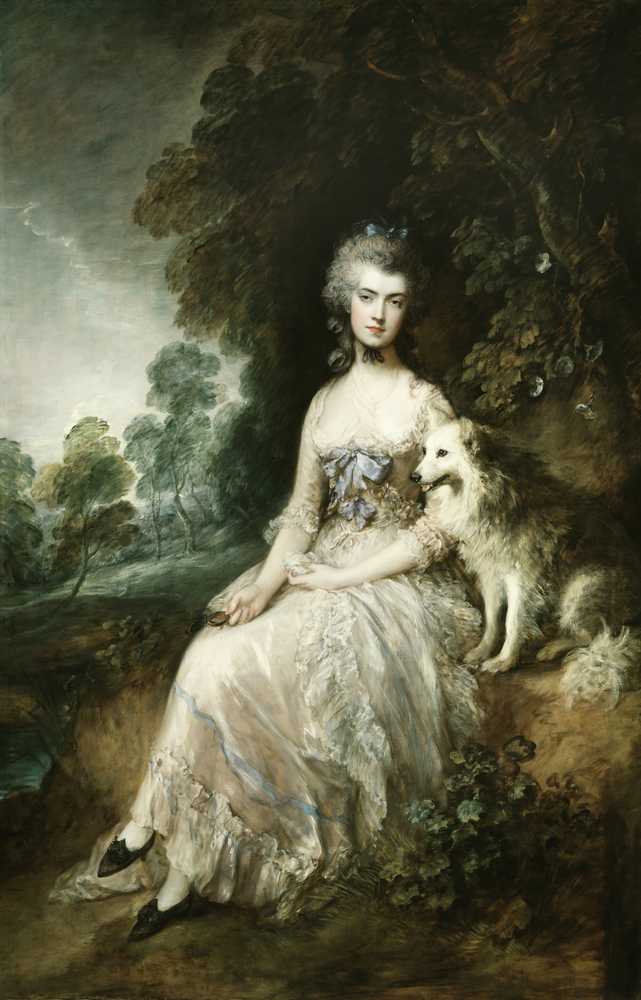 Mrs Mary Robinson (Perdita) (1781) - Thomas Gainsborough