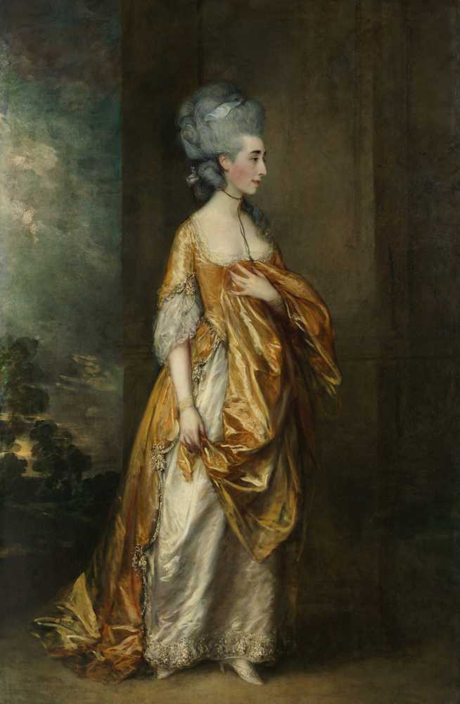 Mrs. Grace Dalrymple Elliott (1754–1823) (1778) - Thomas Gainsborough