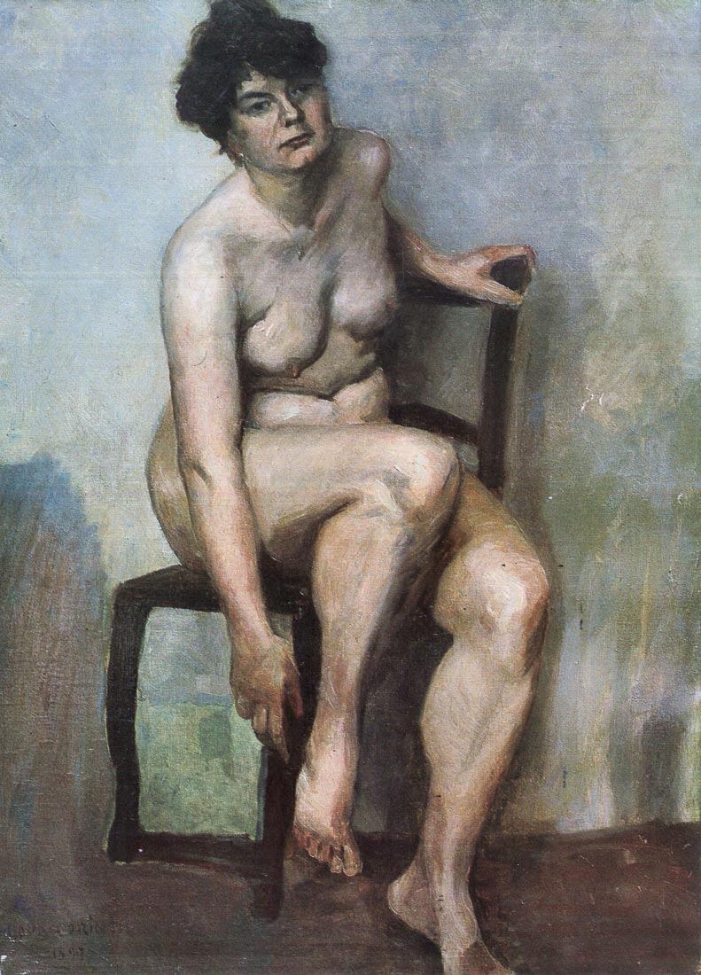 Naked Woman - Lovis Corinth