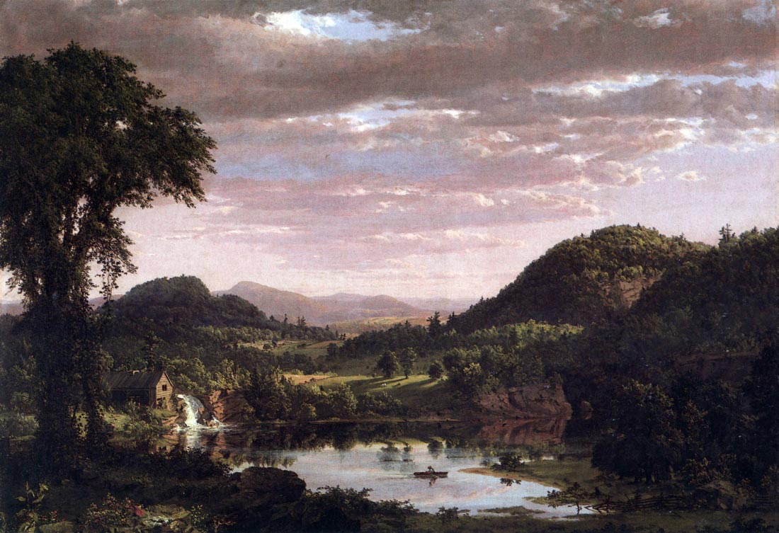 New England Landscape - Frederick Edwin Church