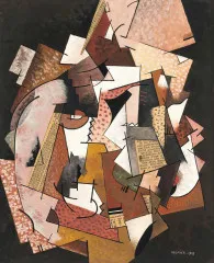 Newsprint composition (1918) - Georges Valmier