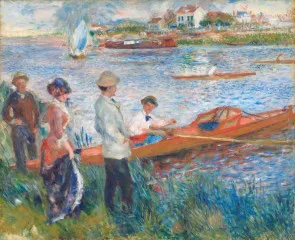 Oarsmen at Chatou - Auguste Renoir