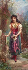 Off to Church - Hans Zatzka
