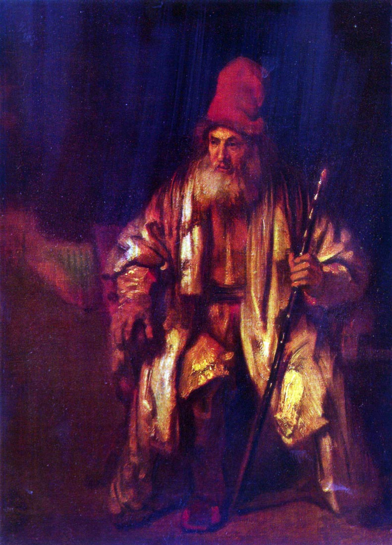 Old man in the armchair 2 - Rembrandt